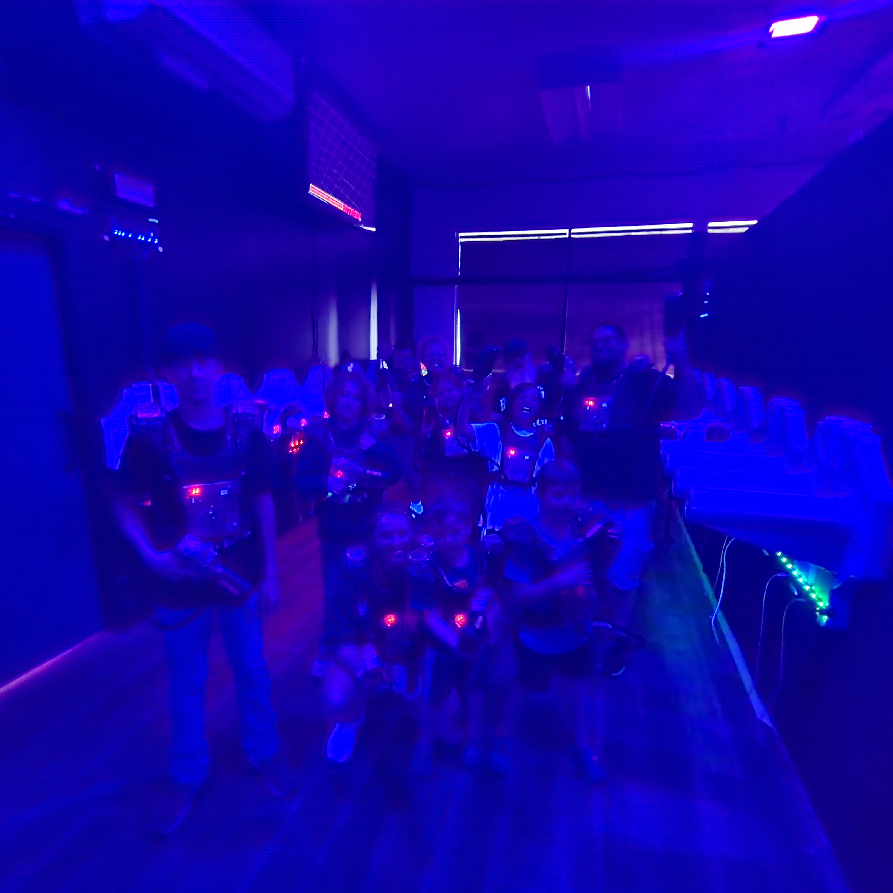 Laser tag excitement