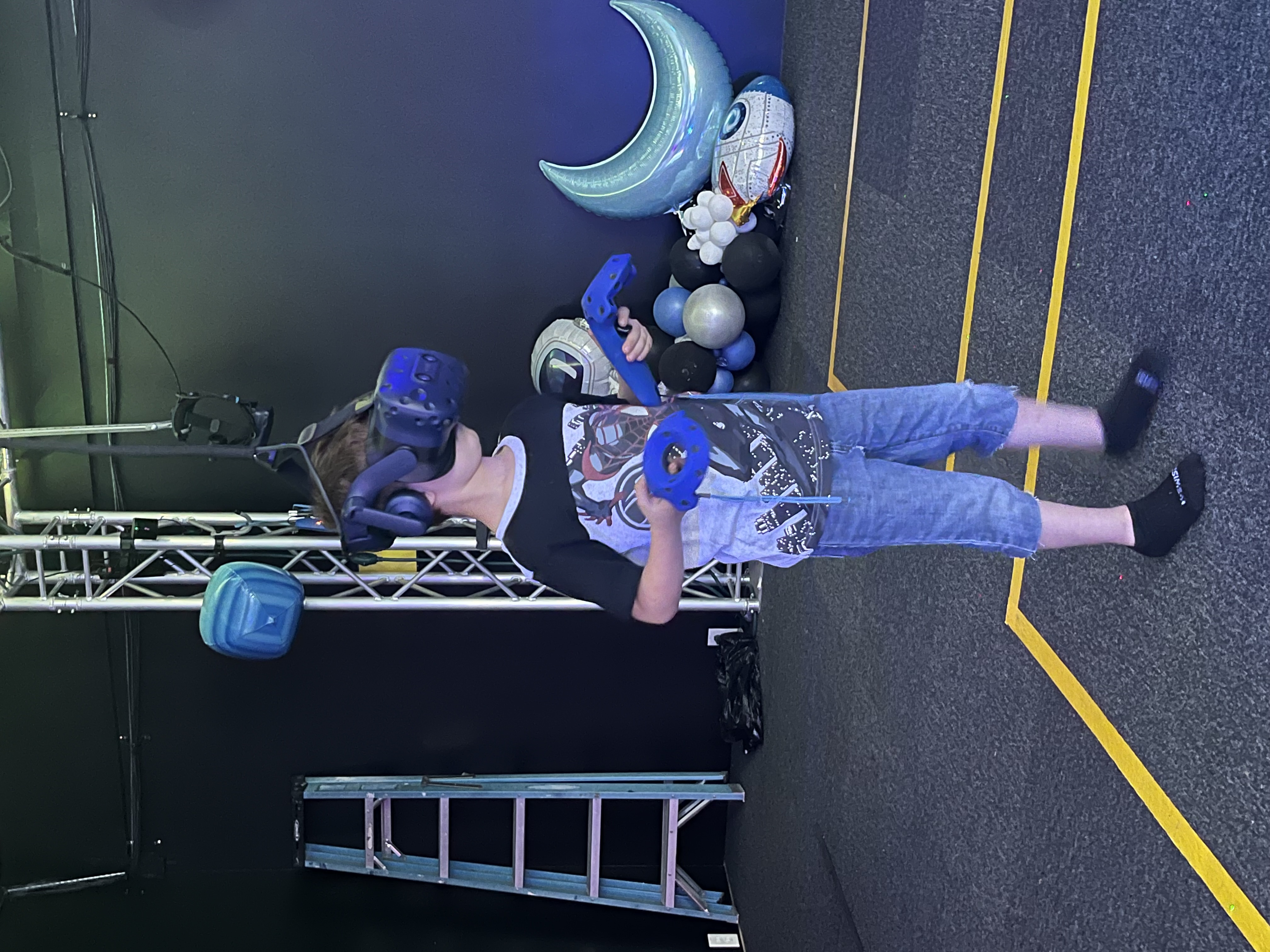 VR experience at Paradise Playdium